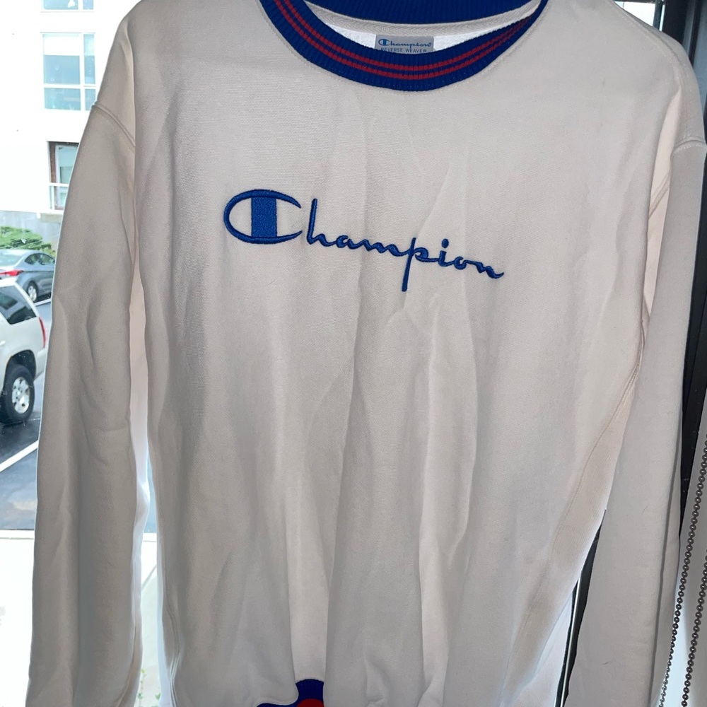 Champion oversized mens medium sweatshirt, heavy